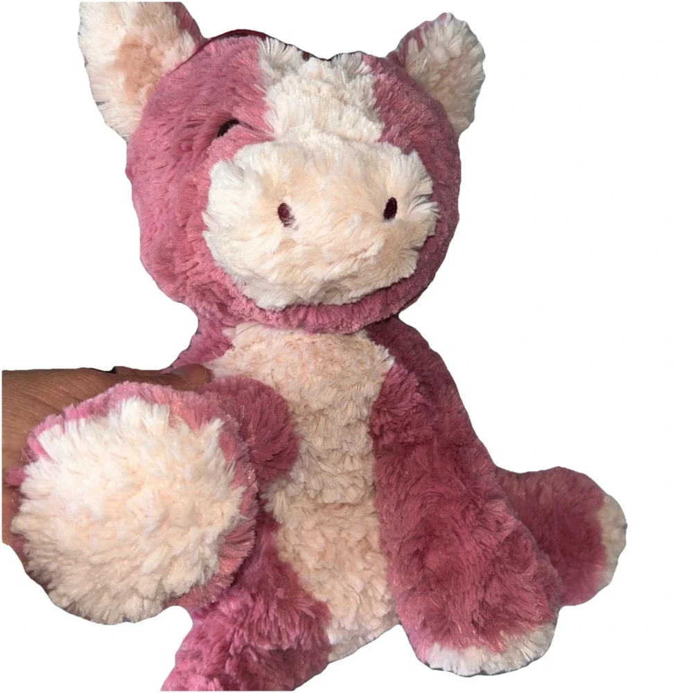 Gund Cozys Horse‎ Pink Cream Shaggy Plush Stuffed Animal Toy 6064471 10 Inch